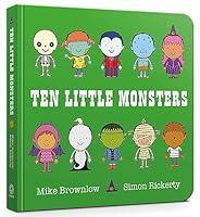 Algopix Similar Product 19 - Ten Little Monsters Board Book