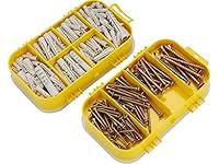 Algopix Similar Product 6 - EXTOL CRAFT 1445 Screws with Dowels Set