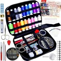 Algopix Similar Product 20 - Sewing Kit with Case Portable Sewing