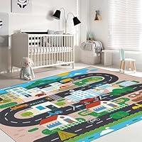 Algopix Similar Product 20 - RUGROOM Green Childrens Rugs