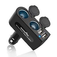 Algopix Similar Product 10 - Rocketek 2Socket Car Splitter