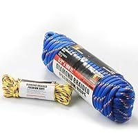 Algopix Similar Product 3 - Wellmax Diamond Braid Nylon Rope 12in