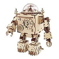 Algopix Similar Product 17 - ROBOTIME 3D Puzzle Music Box Wooden