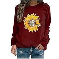 Algopix Similar Product 16 - Womens Casual TopsLadies Sunflower
