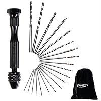 Algopix Similar Product 20 - Mudder 21 Pieces Twist Drill Bits