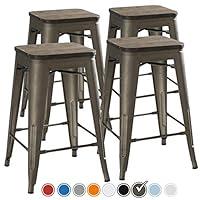 Algopix Similar Product 19 - UrbanMod 24 Inch Bar Stools for Kitchen