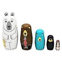 Algopix Similar Product 20 - AZURAOKEY 5 Pieces 6 Tall Cute Animal