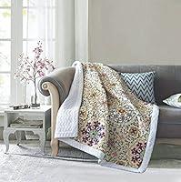 Algopix Similar Product 8 - Quilted Sherpa Throw Blanket by Virah