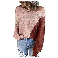 Algopix Similar Product 14 - BFSAUHA Red Sweater Womens Off The