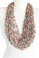 Algopix Similar Product 18 - Infinity Scarf Pink Orange Green