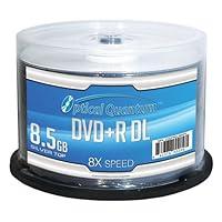 Algopix Similar Product 6 - 50 Pack Optical Quantum 8X 85GB DVDR