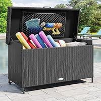 Algopix Similar Product 7 - YITAHOME 200 Gallon Large Wicker Deck