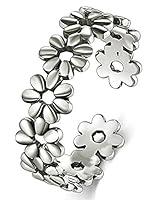 Algopix Similar Product 17 - BORUO 925 Sterling Silver Toe Ring