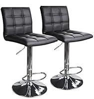 Algopix Similar Product 13 - Leopard Adjustable Swivel Bar Stools