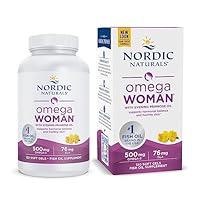 Algopix Similar Product 16 - Nordic Naturals Omega Woman Lemon 