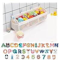Algopix Similar Product 18 - Austion Original Mesh Bath Toy Storage