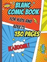 Algopix Similar Product 8 - Blank Comic Book for Kids and Adults A