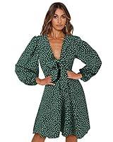 Algopix Similar Product 7 - LANISEN Womens Long Puff Sleeve Casual