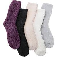 Algopix Similar Product 6 - Fuzzy Socks Fluffy Thick Warm Winter
