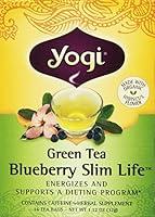Algopix Similar Product 11 - Yogi Green Tea Blueberry Slim Life 16