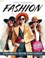 Algopix Similar Product 17 - Fashion Coloring Book for Girls 230