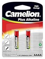 Algopix Similar Product 10 - Camelion Alkaline Batteries AAAA LR61 2