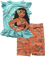 Algopix Similar Product 12 - Disney Moana Toddler Girls Ruffle Tank