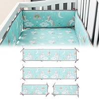 Baby Breathable Crib Bumper Pads for Standard Cribs (6PCS