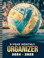 Algopix Similar Product 11 - 5Year Monthly Organizer 20242028