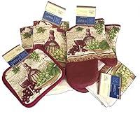 Algopix Similar Product 12 - Wine Country Kitchen Linen Set