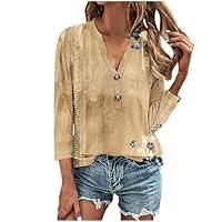 Algopix Similar Product 20 - Womens Summer Shirts Casual Plus Size