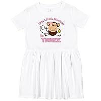 Algopix Similar Product 7 - inktastic Little Monkey Girl 3rd