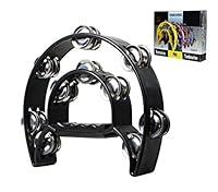 Algopix Similar Product 6 - YMC TAM20BLACK Double Row Tambourine 