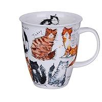 Algopix Similar Product 13 - DUNOON Nevis Messy Cats Mug