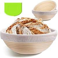 Algopix Similar Product 13 - 2 Pack 9 Inch Bread Banneton Proofing