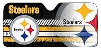 Algopix Similar Product 15 - Pittsburgh Steelers Auto Sun Shade 