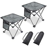 Algopix Similar Product 14 - Tevaibo 2 Pack Camping Stool Portable