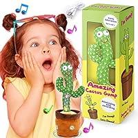 Algopix Similar Product 16 - Mimoji Dancing Cactus Talking Cactus