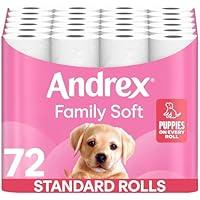 Algopix Similar Product 18 - Andrex Family Soft Toilet Tissue 45