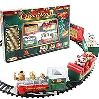 Algopix Similar Product 15 - Christmas Electric Train Set for