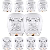 Algopix Similar Product 11 - Chinese Lanterns 10Pack ECO Friendly