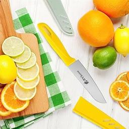 4 Paring Knife Set Kitchen Sharp Chopping Peeling Small Knives Fruit  Vegetable