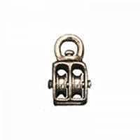 Algopix Similar Product 14 - Rope Pulley Swvl Dbl Zinc 1in