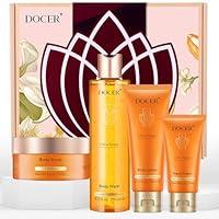 Algopix Similar Product 1 - DOCER Bath and Body Gift Set for Women