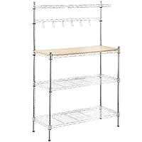 Algopix Similar Product 18 - Metal Bakers Rack Organizer Stand