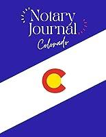 Algopix Similar Product 9 - Notary Journal Colorado Notary Log