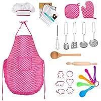 Algopix Similar Product 18 - TEPSMIGO Kids Chef Role Play Costume