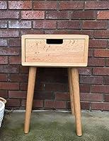 Algopix Similar Product 17 - Nightstand Wood Modern with Drawer by