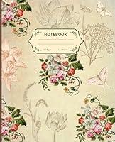 Algopix Similar Product 17 - Vintage Floral Bouquet Notebook  Blank