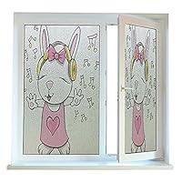 Algopix Similar Product 18 - Frosted Window Film Kids Static Cling